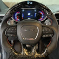 2015-2023 Dodge Charger Custom Carbon Fiber Steering Wheel w/ LED RPM Display LED headlight kit AutoLEDTech Oracle Lighting Trendz Flow Series RGBHaloKits OneUpLighting Morimoto