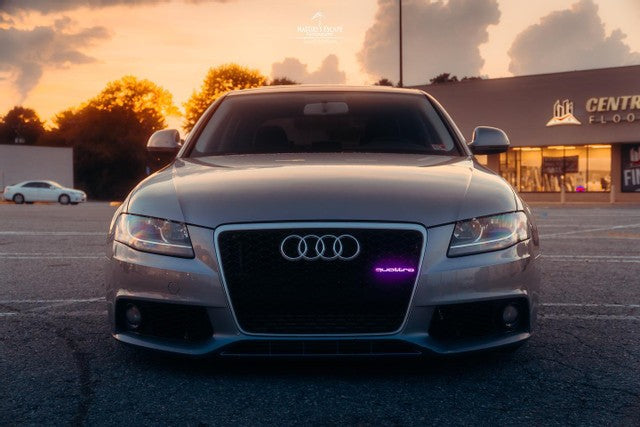 1980-2023+ Audi Quattro RGBW Flow Series LED Badge Emblem Logo LED headlight kit AutoLEDTech Oracle Lighting Trendz Flow Series RGBHaloKits OneUpLighting Morimoto