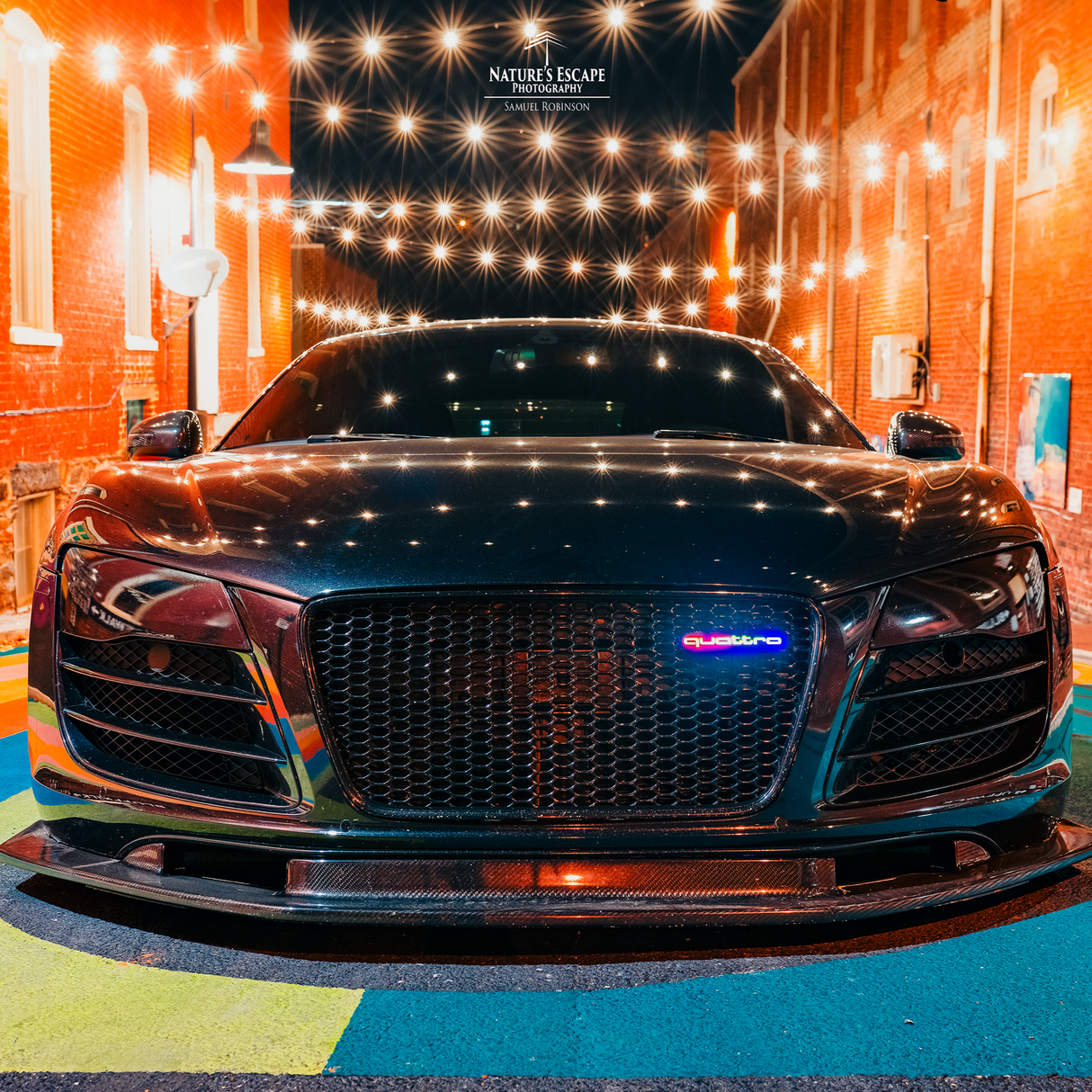 1980-2023+ Audi Quattro RGBW Flow Series LED Badge Emblem Logo LED headlight kit AutoLEDTech Oracle Lighting Trendz Flow Series RGBHaloKits OneUpLighting Morimoto