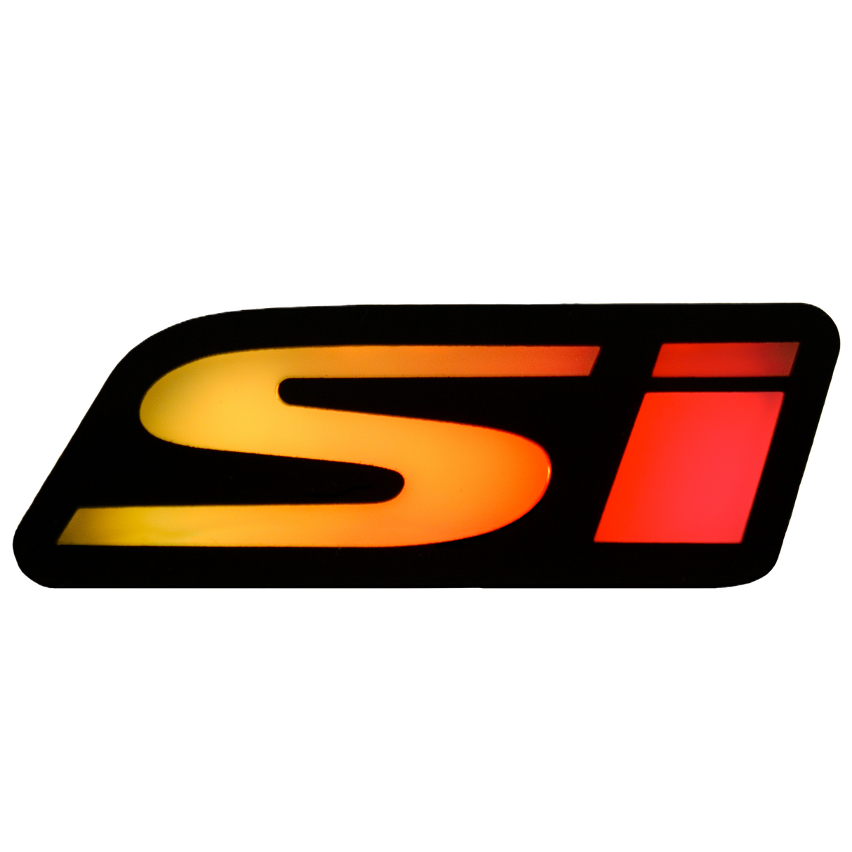 1984-2023+ Honda Civic Si RGBW Flow Series LED Badge Emblem - Lit Logos