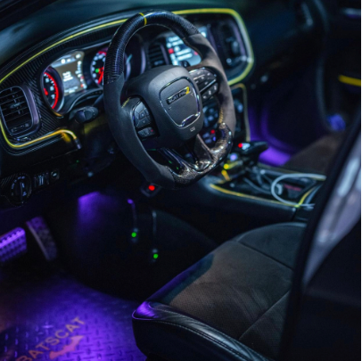 RGB LED Color-Changing Interior Dash Trim Ambient Lighting Kit–