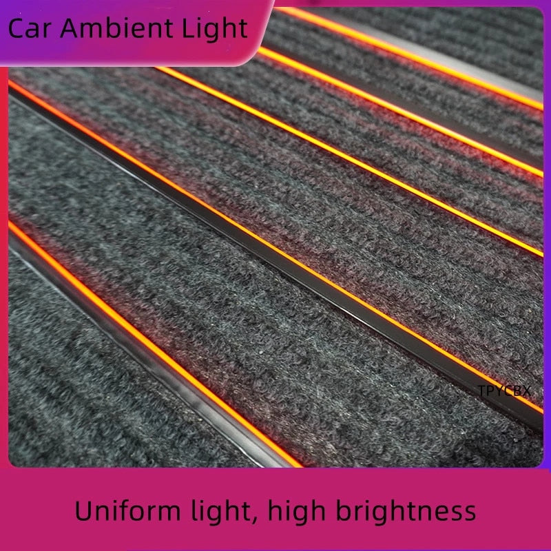 Flow Series LED Interior Dash Trim Ambient Lighting + Footwell Lighting Kit LED headlight kit AutoLEDTech Oracle Lighting Trendz Flow Series RGBHaloKits OneUpLighting Morimoto