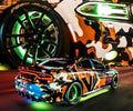 Color-Chasing RGB LED Wheel Ring Lights Kit (Flow Series) LED headlight kit AutoLEDTech Oracle Lighting Trendz Flow Series RGBHaloKits OneUpLighting Morimoto