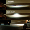 1997-2023+ Jeep Wrangler/Gladiator JK JL JT Prebuilt Color-Chasing LED Halo Headlights LED headlight kit AutoLEDTech Oracle Lighting Trendz Flow Series RGBHaloKits OneUpLighting Morimoto