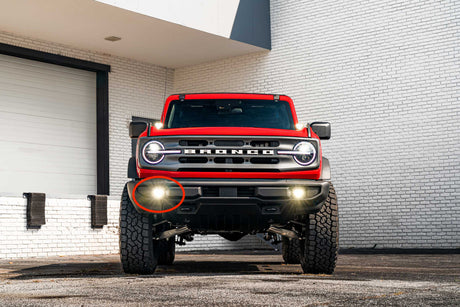 2021-2023+ Ford Bronco 4Banger LED Fog Light Pod Assemblies LED headlight kit AutoLEDTech Oracle Lighting Trendz Flow Series RGBHaloKits OneUpLighting Morimoto