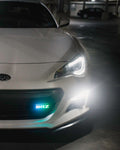 BRZ Lit Logo LED headlight kit AutoLEDTech Oracle Lighting Trendz Flow Series RGBHaloKits OneUpLighting Morimoto