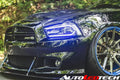 2011-2014 Dodge Charger RGBW Color-Chasing LED DRL Halo Projector Headlights - 2015+ Style Design LED headlight kit AutoLEDTech Oracle Lighting Trendz Flow Series RGBHaloKits OneUpLighting Morimoto