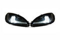 2005-2013 Chevrolet C6 Corvette LED DRL Projector Headlights - 2014+ Replica Design LED headlight kit AutoLEDTech Oracle Lighting Trendz Flow Series RGBHaloKits OneUpLighting Morimoto