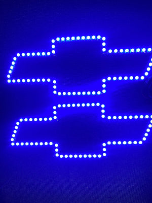 Chevy Bowtie RGBW LED Emblem Logo Badge (RGBW | Flow Series) LED headlight kit AutoLEDTech Oracle Lighting Trendz Flow Series RGBHaloKits OneUpLighting Morimoto