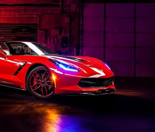 2014-2019 Chevrolet C7 Corvette RGBW +A LED DRL Boards LED headlight kit AutoLEDTech Oracle Lighting Trendz Flow Series RGBHaloKits OneUpLighting Morimoto