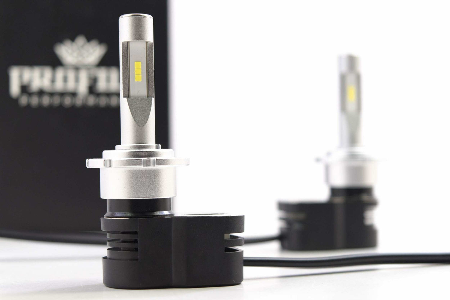 High Powered 6k Pure White LED Headlight / Foglight Bulbs (40W) LED headlight kit AutoLEDTech Oracle Lighting Trendz Flow Series RGBHaloKits OneUpLighting Morimoto