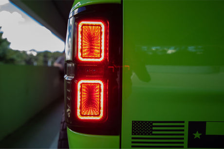 2009-2018 Dodge Ram 1500 2500 HD LED DRL Projector Headlight Assemblies LED headlight kit AutoLEDTech Oracle Lighting Trendz Flow Series RGBHaloKits OneUpLighting Morimoto