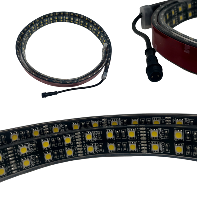 Pure White LED Wheel Ring Lights Kit (Single | Double Row) LED headlight kit AutoLEDTech Oracle Lighting Trendz Flow Series RGBHaloKits OneUpLighting Morimoto