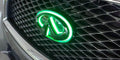 2014-2023 Infiniti Q50 Q60 Q70 Color Changing RGB LED Badge Grill Emblem Logo LED headlight kit AutoLEDTech Oracle Lighting Trendz Flow Series RGBHaloKits OneUpLighting Morimoto
