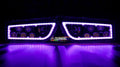 Prebuilt Polaris RZR Color-Chasing Halo LED Headlights LED headlight kit AutoLEDTech Oracle Lighting Trendz Flow Series RGBHaloKits OneUpLighting Morimoto