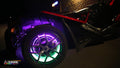 2015-2023 Polaris Slingshot RGB Color-Chasing LED Wheel Ring Lights Kit (Flow Series) LED headlight kit AutoLEDTech Oracle Lighting Trendz Flow Series RGBHaloKits OneUpLighting Morimoto