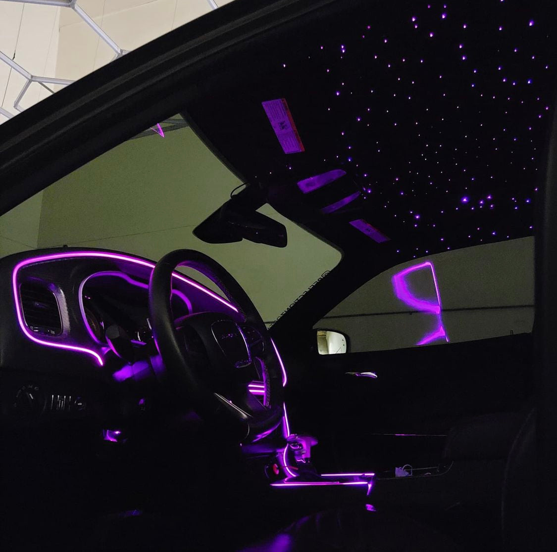 RGB LED Color-Changing Interior Dash Trim Ambient Lighting Kit