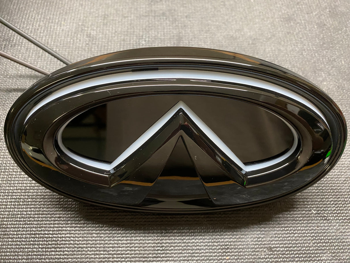 2014-2023 Infiniti Q50 Q60 Q70 Color Changing RGB LED Badge Grill Emblem Logo LED headlight kit AutoLEDTech Oracle Lighting Trendz Flow Series RGBHaloKits OneUpLighting Morimoto