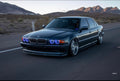 2002-2005 BMW 7 Series Color-Chasing LED Halo Kit LED headlight kit AutoLEDTech Oracle Lighting Trendz Flow Series RGBHaloKits OneUpLighting Morimoto