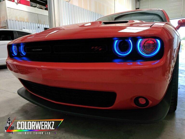 2015-2023 Dodge Challenger RGBW +A LED DRL Replacement Boards