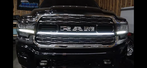 2019-2023+ Ram 2500 3500 Limited LED Grill Accent Lights Kit LED headlight kit AutoLEDTech Oracle Lighting Trendz Flow Series RGBHaloKits OneUpLighting Morimoto