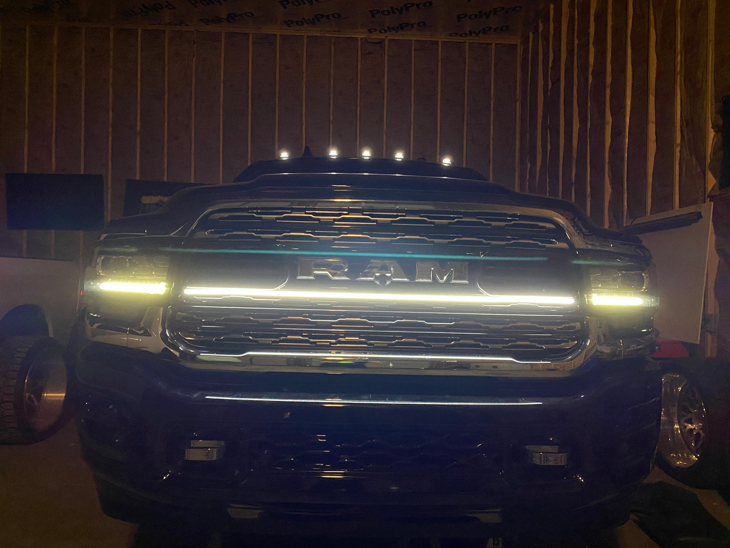 2019-2023+ Ram 2500 3500 Limited LED Grill Accent Lights Kit LED headlight kit AutoLEDTech Oracle Lighting Trendz Flow Series RGBHaloKits OneUpLighting Morimoto