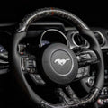 2018-2023 Ford Mustang Custom Carbon Fiber Steering Wheel w/ LED RPM Display LED headlight kit AutoLEDTech Oracle Lighting Trendz Flow Series RGBHaloKits OneUpLighting Morimoto