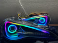 2012-2020 Subaru BRZ RGBW Color-Chasing Spec-D LED Halo DRL Headlights LED headlight kit AutoLEDTech Oracle Lighting Trendz Flow Series RGBHaloKits OneUpLighting Morimoto