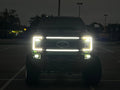 2017-2019 Ford Super Duty F250 F350 SINGLE TOP LED Grill Accent Light Kit | XL, XLT, KR, Lariat, Platinum LED headlight kit AutoLEDTech Oracle Lighting Trendz Flow Series RGBHaloKits OneUpLighting Morimoto
