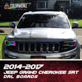 2014-2021 Jeep Grand Cherokee WK2 RGBW Color-Chasing LED DRL Boards LED headlight kit AutoLEDTech Oracle Lighting Trendz Flow Series RGBHaloKits OneUpLighting Morimoto