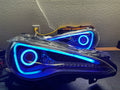2012-2020 Subaru BRZ RGBW Color-Chasing Spec-D LED Halo DRL Headlights LED headlight kit AutoLEDTech Oracle Lighting Trendz Flow Series RGBHaloKits OneUpLighting Morimoto
