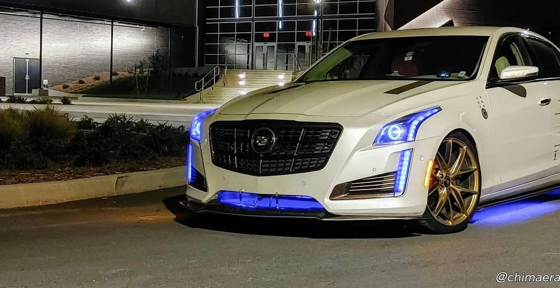 2020-2023 Cadillac CT-4 CT-5 CT-6 RGBW Color-Chasing LED DRL Tube Kit LED headlight kit AutoLEDTech Oracle Lighting Trendz Flow Series RGBHaloKits OneUpLighting Morimoto