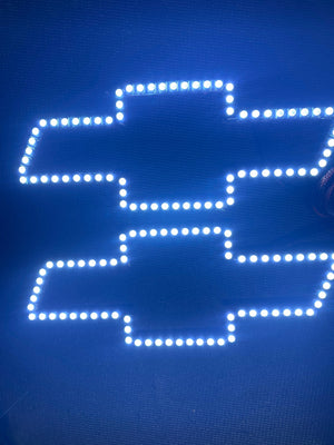 Chevy Bowtie RGBW LED Emblem Logo Badge (RGBW | Flow Series) LED headlight kit AutoLEDTech Oracle Lighting Trendz Flow Series RGBHaloKits OneUpLighting Morimoto
