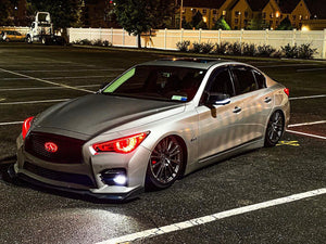 2014-2023 Infiniti Q50 Q70 RGBW Color-Chasing LED DRL Boards LED headlight kit AutoLEDTech Oracle Lighting Trendz Flow Series RGBHaloKits OneUpLighting Morimoto