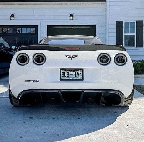 2005-2013 Chevrolet C6 Corvette LED DRL Projector Headlights - 2014+ Replica Design LED headlight kit AutoLEDTech Oracle Lighting Trendz Flow Series RGBHaloKits OneUpLighting Morimoto