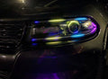 2015-2023 Dodge Charger RGBW Color-Chasing LED DRL Boards (Flow Series) LED headlight kit AutoLEDTech Oracle Lighting Trendz Flow Series RGBHaloKits OneUpLighting Morimoto