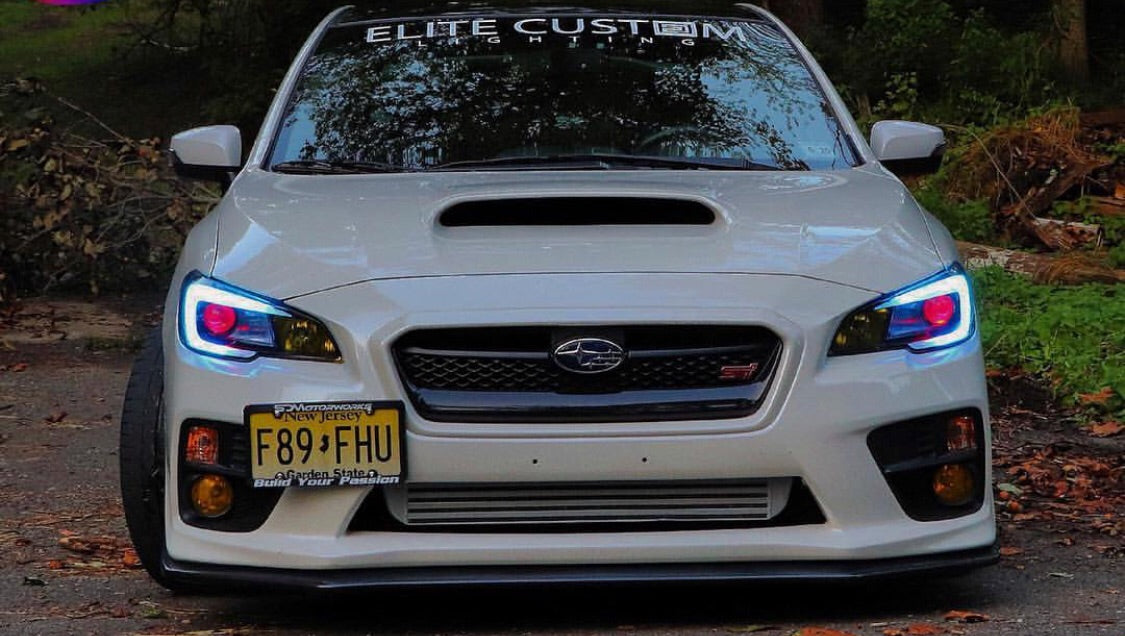 2015 2017 Subaru WRX STI RGBW Color Chasing C Bar LED DRL Board Halo K AutoLEDTech