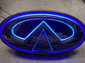 2014-2023 Infiniti Q50 Q60 Q70 Color Changing RGB LED Badge Grill Emblem Logo LED headlight kit AutoLEDTech Oracle Lighting Trendz Flow Series RGBHaloKits OneUpLighting Morimoto