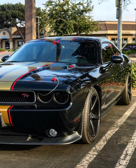 2008-2014 Dodge Challenger RGBW Color-Chasing LED Halo Kit LED headlight kit AutoLEDTech Oracle Lighting Trendz Flow Series RGBHaloKits OneUpLighting Morimoto