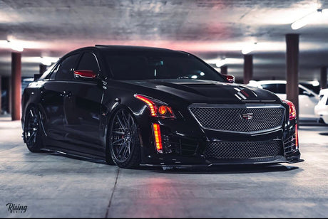 2014-2020 Cadillac CTS CTS-V RGBW Color-Chasing LED Halo + DRL Tube Kit LED headlight kit AutoLEDTech Oracle Lighting Trendz Flow Series RGBHaloKits OneUpLighting Morimoto