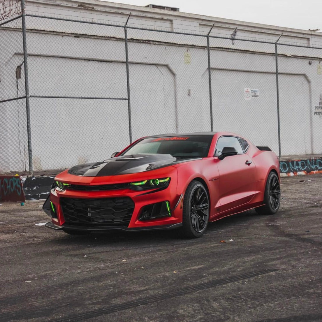 2019-2023 Chevrolet Camaro LS LT RGBW Color-Chasing LED DRL Tube Kit LED headlight kit AutoLEDTech Oracle Lighting Trendz Flow Series RGBHaloKits OneUpLighting Morimoto