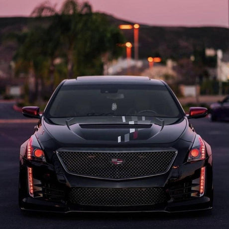 2013-2019 Cadillac ATS ATS-V XTS RGBW Color-Chasing LED Halo & DRL Tube Kit LED headlight kit AutoLEDTech Oracle Lighting Trendz Flow Series RGBHaloKits OneUpLighting Morimoto