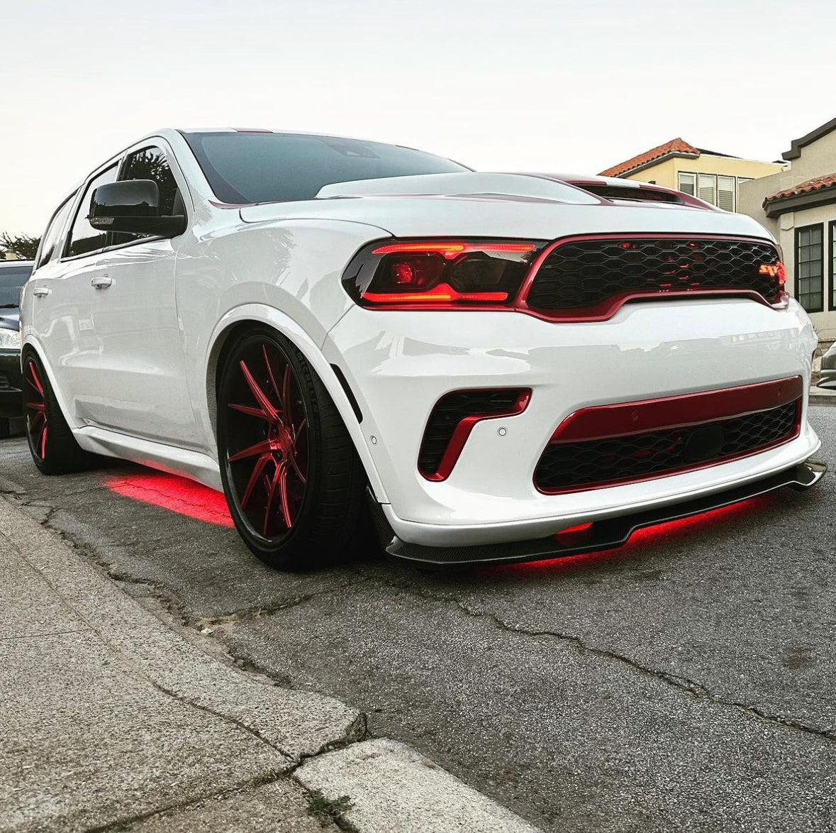 2021-2023 Dodge Durango RGBW Color-Chasing LED DRL Board Tube Kit LED headlight kit AutoLEDTech Oracle Lighting Trendz Flow Series RGBHaloKits OneUpLighting Morimoto