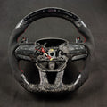 2015-2023 Dodge Charger Challenger Custom Carbon Fiber Steering Wheel w/ LED RPM Display