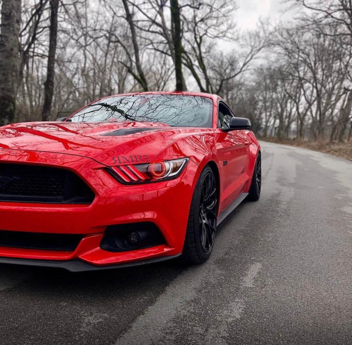 2015-2020 Ford Mustang RGBW Color-Chasing DRL Boards LED headlight kit AutoLEDTech Oracle Lighting Trendz Flow Series RGBHaloKits OneUpLighting Morimoto