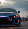 Chevy Bowtie RGBW LED Emblem Logo Badge (RGBW | Flow Series) LED headlight kit AutoLEDTech Oracle Lighting Trendz Flow Series RGBHaloKits OneUpLighting Morimoto