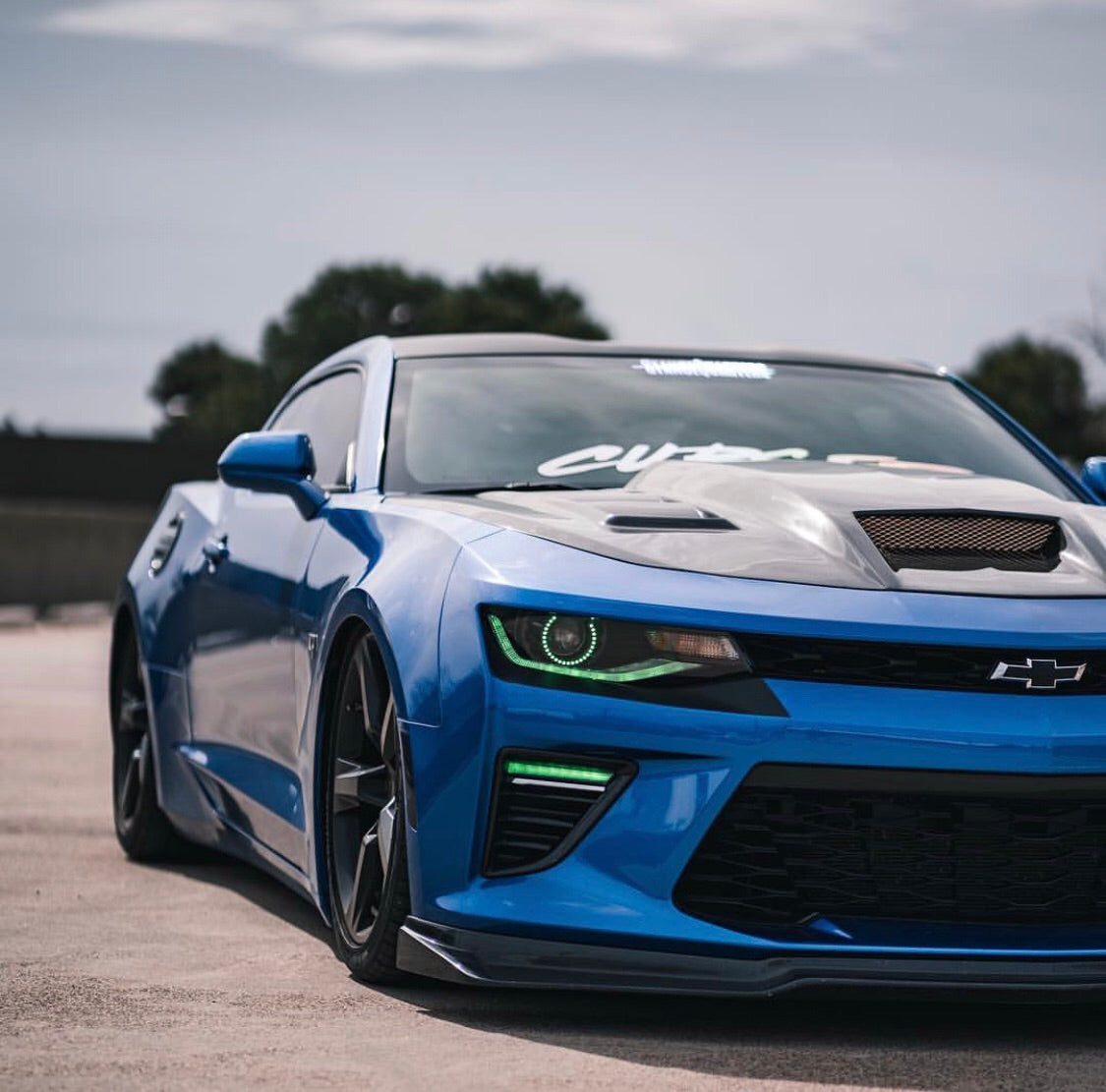 2016-2019 Chevrolet Camaro RGBW Color-Chasing LED DRL Boards LED headlight kit AutoLEDTech Oracle Lighting Trendz Flow Series RGBHaloKits OneUpLighting Morimoto