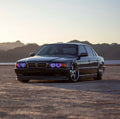 2002-2005 BMW 7 Series Color-Chasing LED Halo Kit LED headlight kit AutoLEDTech Oracle Lighting Trendz Flow Series RGBHaloKits OneUpLighting Morimoto