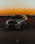 Dodge Mopar SRT RGBW Flow Series LED Badge Emblem Logo LED headlight kit AutoLEDTech Oracle Lighting Trendz Flow Series RGBHaloKits OneUpLighting Morimoto