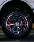 Color-Chasing RGB LED Wheel Ring Lights Kit (Flow Series) LED headlight kit AutoLEDTech Oracle Lighting Trendz Flow Series RGBHaloKits OneUpLighting Morimoto
